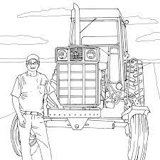 You are viewing some international harvester coloring pages sketch templates click on a template to sketch over it and color it in and share with your family and friends. Art Of The Tractor Coloring Book Octane Press