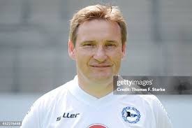 Tom Schuetz poses during the Third League team presentation of...  Nachrichtenfoto