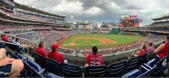 Ticket services at the home plate box office opens 2.5 hours prior to first pitch and closes at the end of the 3rd inning. Nationals Park Section 218 Home Of Washington Nationals