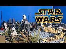 Lego Star Wars The Clone Wars Stop Motion Youtube Lego Star Wars Stop Motion Lego Star