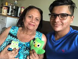 Carmen, who turns 71 today, is proof that it's never too late to learn a  new language. She moved from Puerto Rico to Michigan with her family in  2001, and currently lives