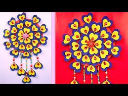 Easy Diy Home Decor Ideas Make Easy Diy Wall Hanging From Foam Sheets At Home Diy Home Decor You Easy Diy Wall Hanging Foam Sheet Crafts Wall Hanging Diy