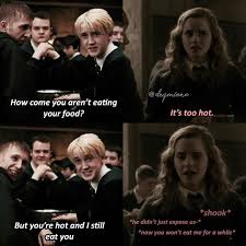 Pin By Hanka Koncova On Harry Potter Draco Malfoy Hermoine Granger Memes Harry Potter Memes Harry Potter Draco Malfoy Harry Potter Feels