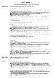An example of advertising operations manager resume samples template #6502. Security Operations Manager Resume Samples Velvet Jobs