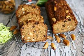 In this recipe, fresh ground cinnamon, nutmeg and dark chocolate chunks provide everything we i put raisins in my zucchini bread and now i make cream cheese zucchini brownies. Angie S Recipes Taste Of Home Zucchini Bread With Port Soaked Raisins And Brazil Nuts