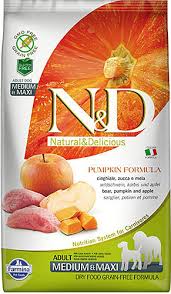 N D Pumpkin Tahilsiz Balkabakli Yaban Domuzu Etli Elmali Orta Buyuk Irk Yetiskin Kopek Mamasi Fiyatlari Ozellikleri Ve Yorumlari En Ucuzu Akakce