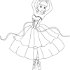 Image detail for at pointe shoes coloring pages. 1