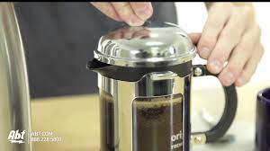 Or use the spoon that came with your bodum french press. How To Use A Bodum Chambord 4 Cup French Press Coffee Maker 1117116 Youtube