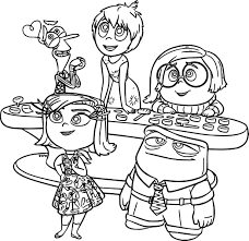 So grab your crayons, play the movie! Disney Pixar Inside Out Coloring Page Inside Out Coloring Pages Coloring Pages Disney Coloring Pages