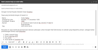 We did not find results for: 8 Cara Mengirim Lamaran Via Email Agar Cepat Dipanggil