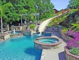 Crazy Awesome Pool Slide Dream Pools Swimming Pool Slides Pool Houses