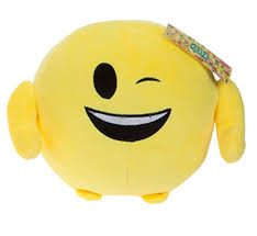 Messenger for ios now uses native apple emojis, and messenger for android and web uses the facebook emoji set. Kamparo Cuddly Toy Imoji Ball Wink 18 Cm Plush Yellow Twm Tom Wholesale Management