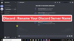How to change your houseparty username. Discord Rename Your Discord Server Name Youtube