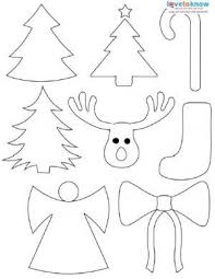 Christmas Shapes To Print Lovetoknow Christmas Ornament Template Printable Christmas Coloring Pages Printable Christmas Ornaments