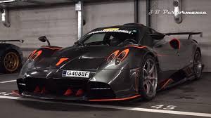 This time the interiors are in alcantara and blue leather, while the imola logo is embroidered onto the door interior so as to be. 3 0m Limited Edition Pagani Huayra Imola Full Throttle Accelerations Driving On The Road Video Dailymotion