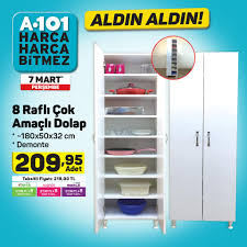 Metalia deniz 8 raflı çok amaçlı dolap gm365. A101 8 Rafli Cok Amacli Dolap Online Katalog