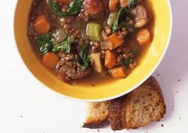 Reduce heat, and simmer for at least 1 hour. Sup Lentil Dengan Sosis Pedas Italia