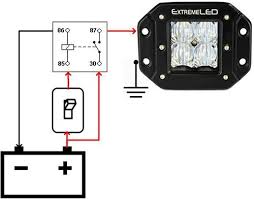 Led lights with 2 wires are generally going to be a single function light. How To Wire A Relay For Off Road Led Lights