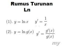 Check spelling or type a new query. Contoh Soal Dan Pembahasan Turunan Fungsi Ln Kurikulum 13