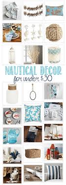 Beachy beach house decor items and sea glass decor items at redbubble.com check it out! Nautical Home Decor Under 30 Domestically Speaking