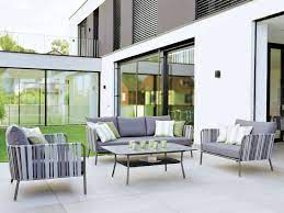 stern space design lounge gartenset grau online kaufen bestpreis modern garden furniture aluminium outdoor furniture garden furniture