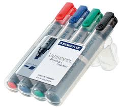 Staedtler 356bwp Flipchart Marker Chisel Tip Set