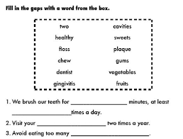 Each student will need one copy of the pyramid bingo grid, and the food pyramid. Healthy Teeth Healthy Smiles