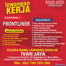 Libur seminggu sekali full time. Lowongan Kerja Di Blitar Jawa Timur Maret 2021