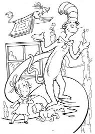 Free printable cat in the hat coloring pages. Cat In The Hat Coloring Pages Dr Seuss Dr Seuss Coloring Pages Cartoon Coloring Pages Dr Seuss Coloring Sheet