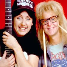 Hey fams — in just a couple weeks, Judy & I will be making our  transformation into Wayne and Garth for an absolutely legendary night of  comedy! FOR ONE NIGHT ONLY, we're