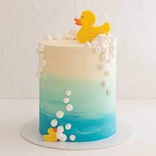 Rubber Ducky You Re The One You Make Bath Time So Much Fun Rubber Ducky Cake Rubber Ducky Birthday Ducky Baby Showers