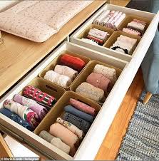 From glass shelves in the bathroom to glass shelves inside a piece of furniture. Marie Kondo Reveals Vertical Hack Which Will Give You Extra Space Konmari Organizing Apartment Closet Organization Clothes Closet Organization