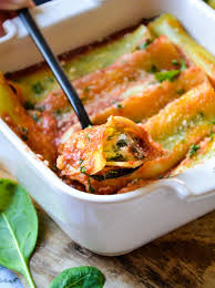Cannellonis Vegetariens Epinards Et Fromage Frais Healthyfood Creation En 2020 Recette De Cannelloni Recette Epinards Frais Recettes Minceur