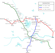 Metro Rail Mapa Del Metro De Hyderabad India In 2021 Hyderabad Metro Rail Metro Rail Metro Map