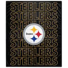 Steelers pillows, pittsburgh steelers pillow. Official Pittsburgh Steelers Bed Bath Supplies Steelers Bedding Blankets Throws Nflshop Com