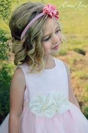 Flower Girl Dresses Hairstyles Flower Girl Hairstyles Headband Hairstyles Long Hair Girl