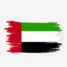 The flag features three equal horizontal bands of green, white and black, with a wider vertical red band on the hoist side. United Arab Emirates Flag Transparent Watercolor Painted Brush United Arab Emirates United Arab Emirates Flag United Arab Emirates Flag Vector Png Transparent Clipart Image And Psd File For Free Download
