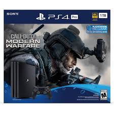 Yes, but games will need to receive a ps4 pro patch to. Sony Call Of Duty Modern Warfare Ps4 Pro Bundle 3004138 B H