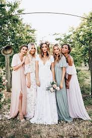 30 Chic Bohemian Wedding Theme Ideas Wedding Forward Bridesmaid Dresses Boho Bohemian Wedding Theme Boho Wedding Inspiration