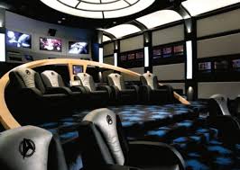 The Star Trek Themed Home Theatre At Home Movie Theater Home Theater Setup Best Home Theater