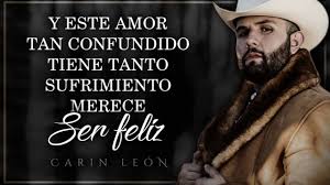 Lam rem en mi mente, estás, como una adicción, que se siente dulce, tierna y natural. Letra Necesito Un Amor Carin Leon Lyric Video Youtube