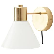 Flugbo Wall Lamp Brass Color Glass Ikea Wall Lamp Ikea Sconce Wall Lights