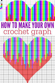 how to make crochet graphs