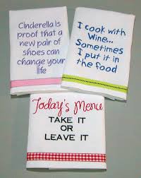 4.7 out of 5 stars 850. Tea Towels With Funny Sayings Google Search Embroidered Towels Machine Embroidery Projects Tea Towels