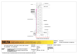 We waterproof concrete and earth retaining walls, side elevations, sloping sites and much more. Technical Drawings External Waterproofing Delta Membranes