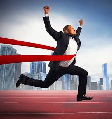 Don't forget to pick up your ride merchandise and take a photo. Business Man Crossing Finish Line 855x910 Exit Planning Institute