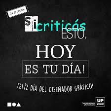 24 de octubre ¡feliz día, diseñadores argentinos! Por Que El 24 De Octubre El 24 De Diseno Grafico Up Facebook