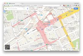 Why Are Stations In Japan Rendered As A Mix Of Red Yellow And Orange In Google Maps Geographic Information Systems Stack Exchange