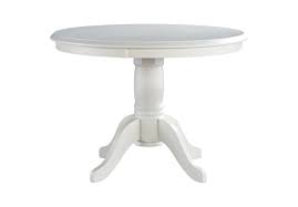 Brynwood White Pedestal Table White Round Tables Pedestal Table Dining Room Table