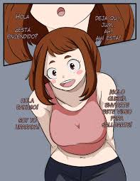 Ochako Uraraka sex comic - explicit scenes